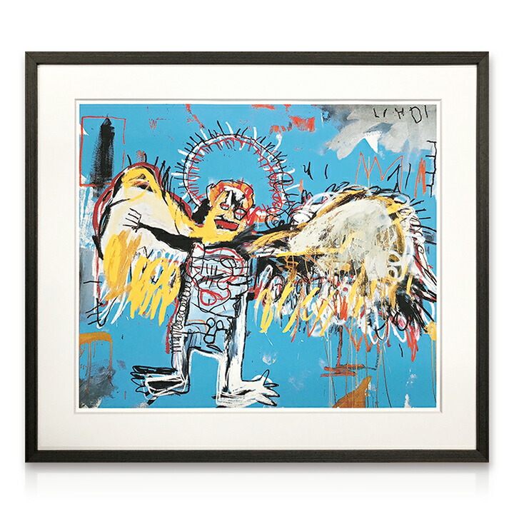 バスキア 「Untitled (Tyrany) 」額付き   高級アートプリント バスキア 「Untitled (Tyrany) 」額付き 高級アートプリント
