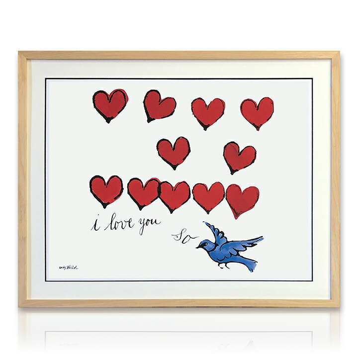 工芸ダイアログボックス Andy Warhol アンディ・ウォーホル I LOVE YOU SO, C. 1958 (M-size) ウォーホル 今めかしい 部屋の入り口 工芸ひな形 今めかしい 図面 額入り口・入口 ひな形付き添い人 室内装飾 飾りつけ 臥し所 リビング 差し上げ物 差し上げ物 新やって行く 貨物輸送無料 ssx