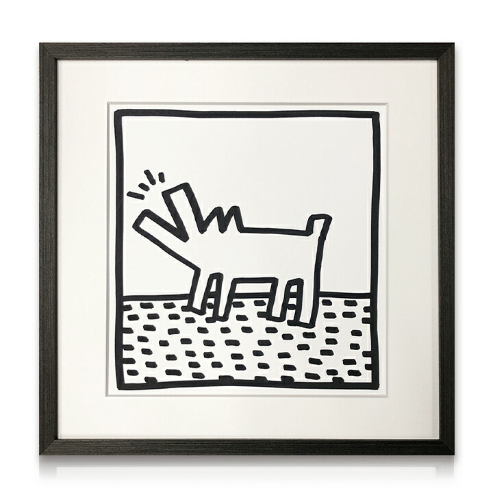 楽天市場】アートパネル Keith Haring キース・ヘリング