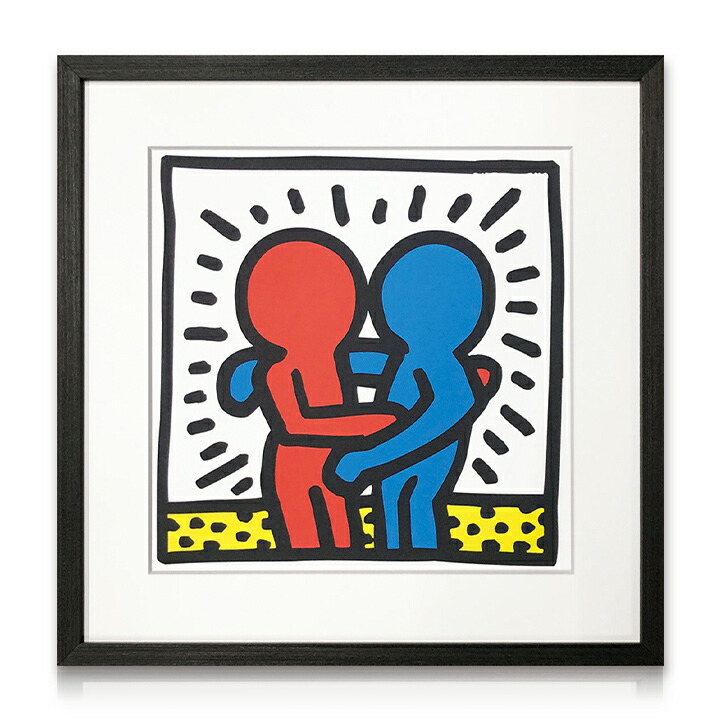 楽天市場】アートパネル Keith Haring キース・ヘリング Untitled (be