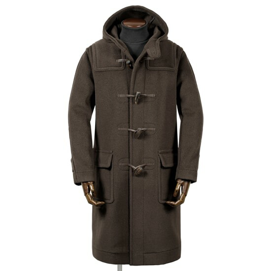 楽天市場 ポイント10倍 インバーティア Invertere 国内正規品 Joshua Ellisウールヘリンボーンダッフルコート Newton Abbot Extra Long Black ブラック ジョシュアエリス グレンアイラ ムーアブルック イギリス 英国製 メンズ アウター 粋な