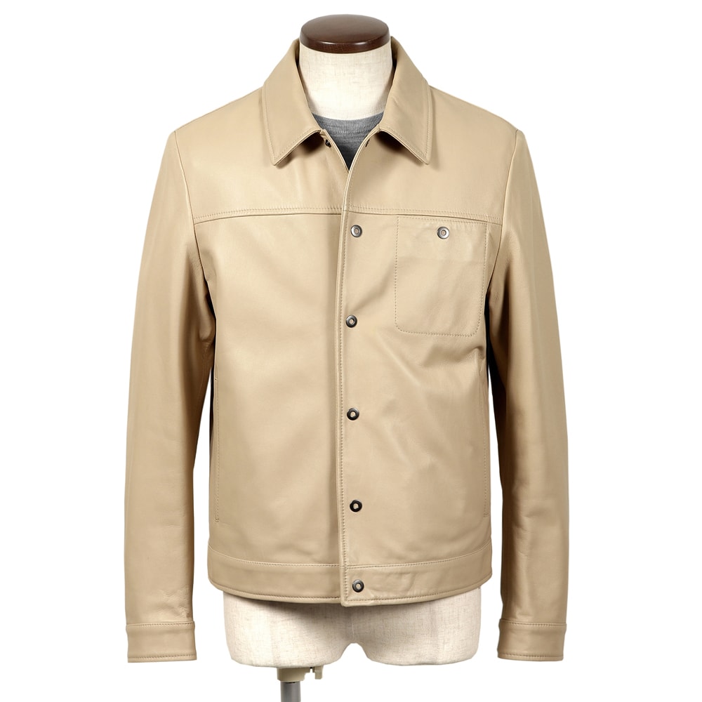 楽天市場】RUFFO ルッフォ lamb leather Suede Zip Jacket