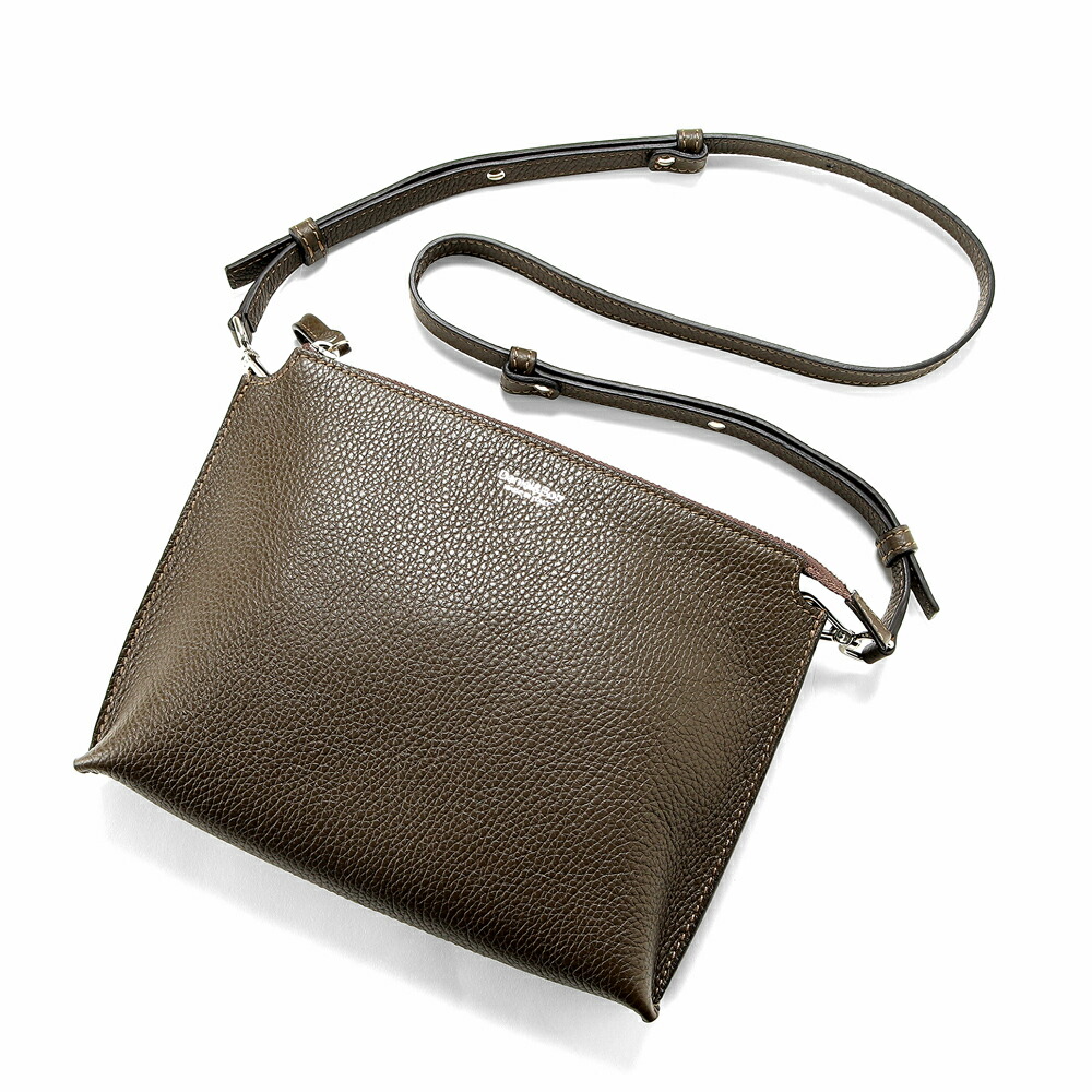 【尖んがり10倍】ダニエル\u0026シリング Daniel\u0026Bob ／【国内定まり品】／ シュリンクレザー2WAYショルダーバッグ「OTELLO SHOULDER 24SH」（赤銅色カーキ）／ 大売り出し取りすてる品 オテッロショルダー クラッチペダル御徒面子 男女兼用 なめし革御徒面子 鞄 革 鞄