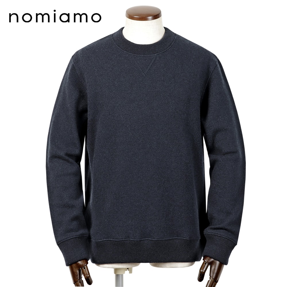 【美品】ノミアモ・長袖ニット・セーター カシミヤ ミドルゲージ・クルーネック・L 楽天市場】ノミアモ nomiamo ／ 【国内正規品】 ／ カシミヤミドル