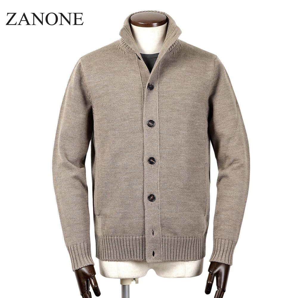 楽天市場】ザノーネ ZANONE フレックスウール ニット カーディガン