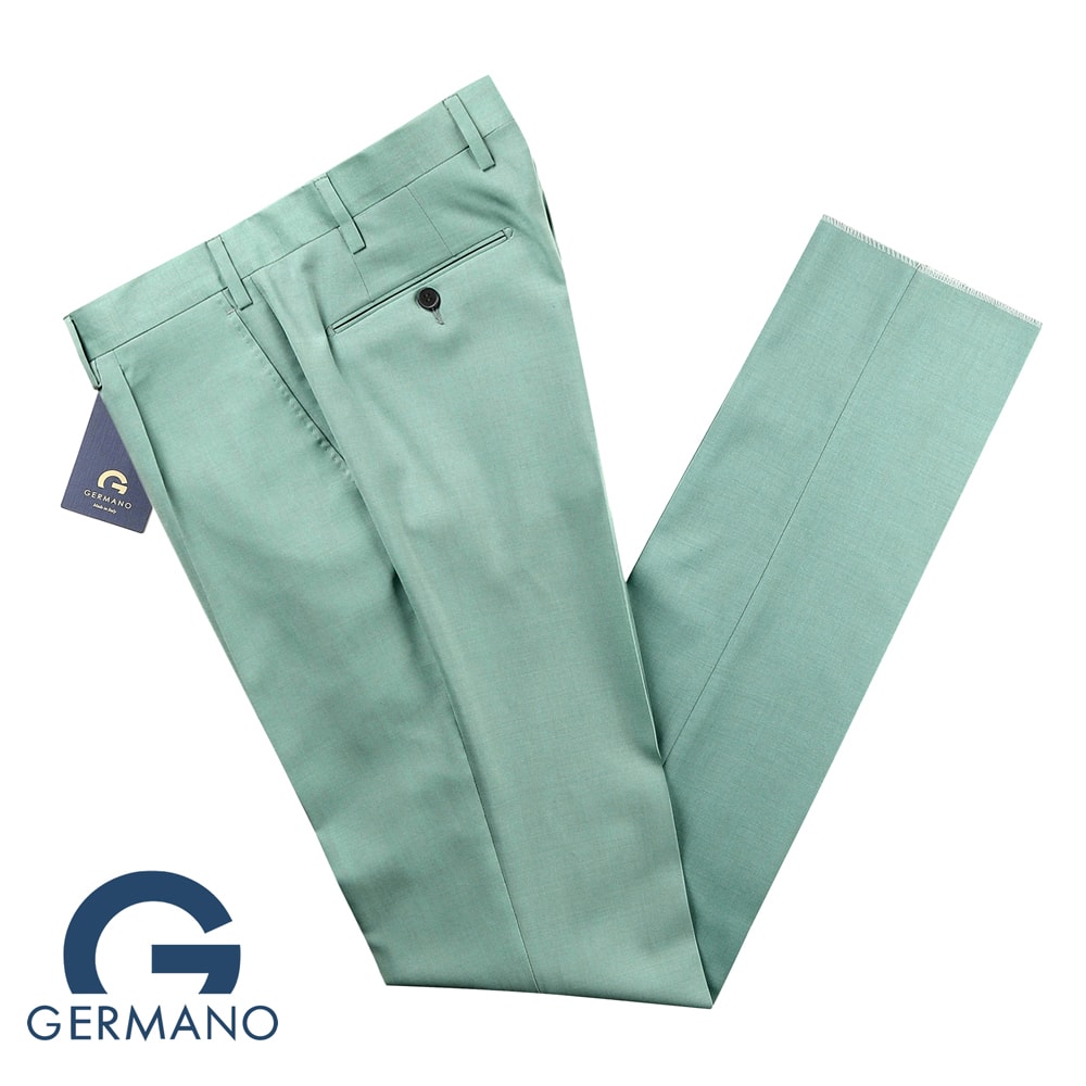 GERMANO ジェルマーノ パンツ スラックス サマーウール トラベル