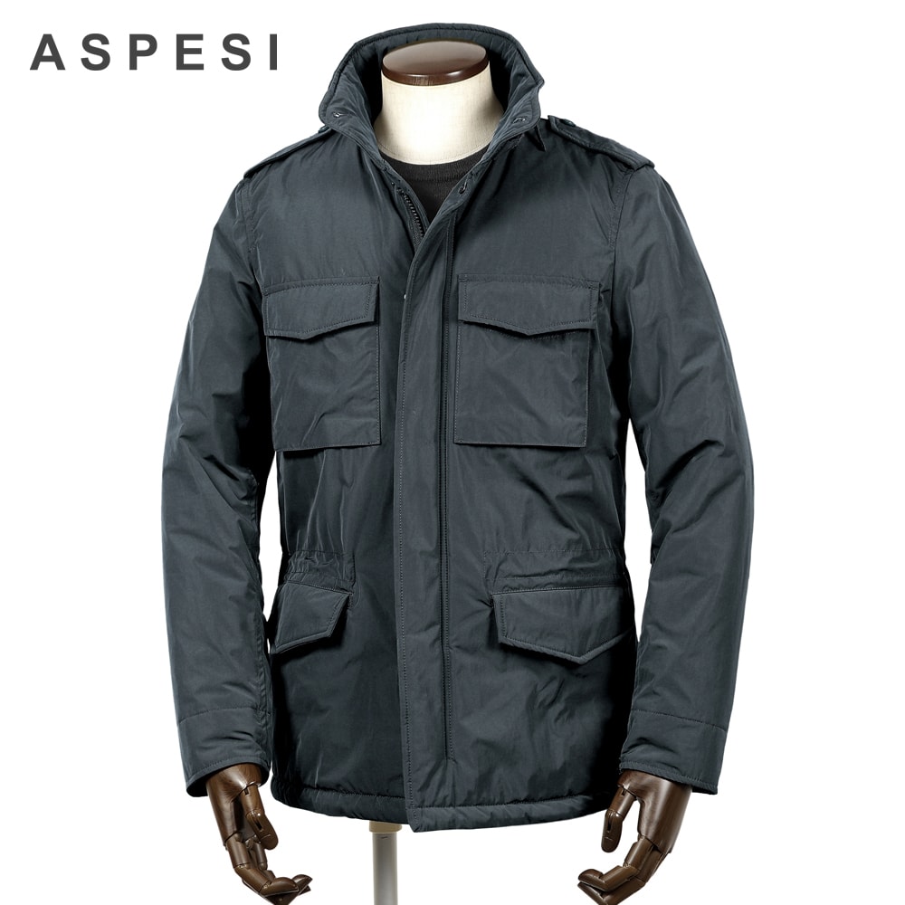 aspesi フーディ中綿　ミリタリー　ジャケット 楽天市場】【SALE】アスペジ ASPESI ／ 【国内正規品】 ／ 24
