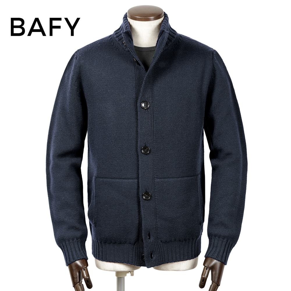 【別注】BAFY × BEAMS F ウールケーブルショールカラーカーディガン BAFY（バフィー）の「BAFY × BEAMS F / 別注 ケーブル ショールカラー