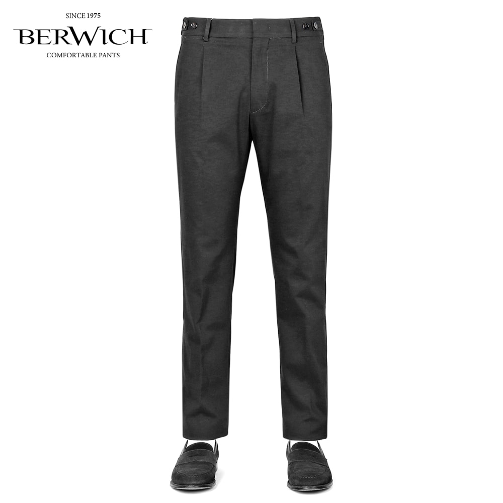 【新品】BERWICH scotch カノニコ ウール スラックス パンツ 42 BERWICH SCOTCH スラックス 42 BERWICH ベルウィッチ スラックス