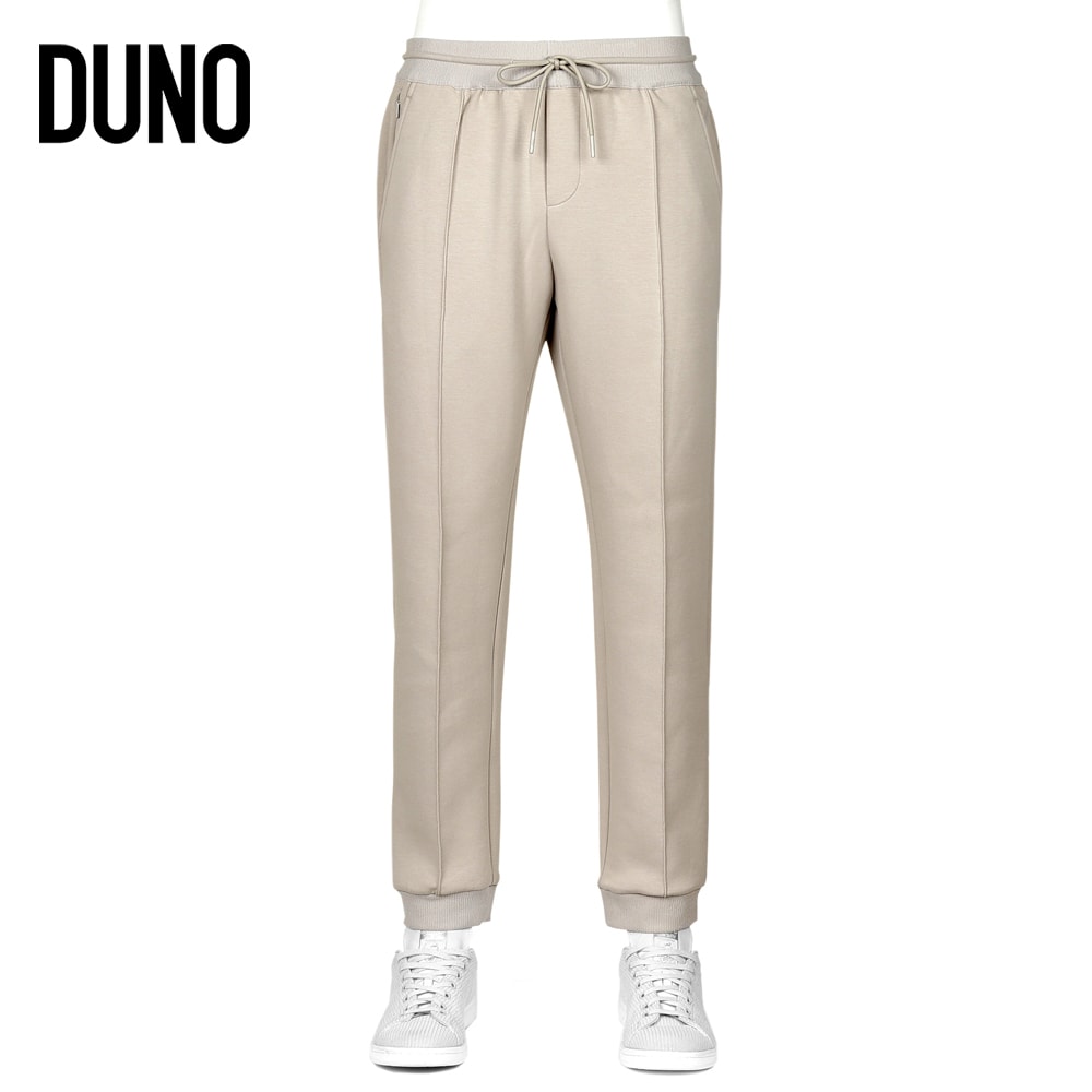 【百貨店SALE／返品・取り替えっこ不可】デュノ DUNO ／【国内定め事品】／ 25-26AW 三者混汗水果てしが無いクリースドローコードパンツ「PIXO」（グレージュ）【ラッピング相応う】／ 3時期 秋冬春 メンズ イタリア共和国 ボトムス シャーリングズボン下