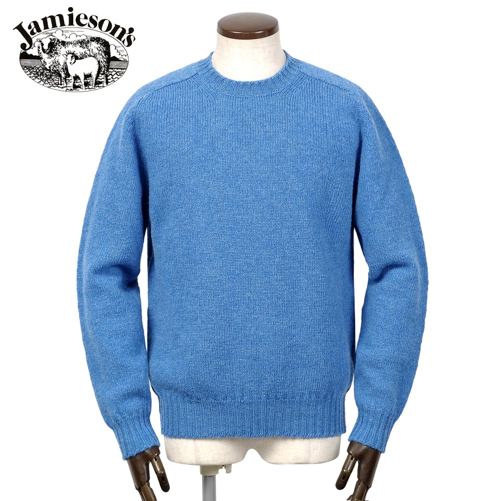 楽天市場】ジャミーソンズ Jamieson's ／ シェトランドウールクルー