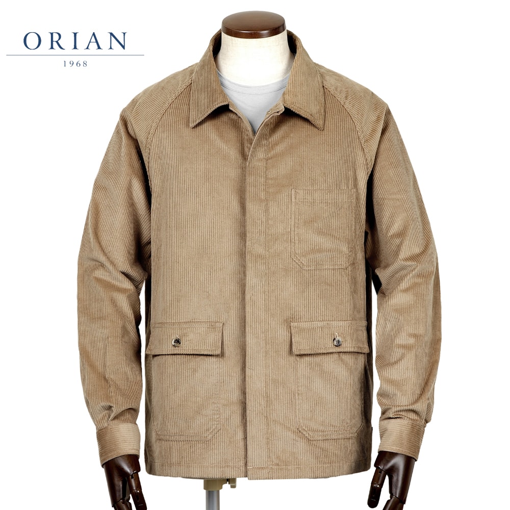 <美品>LARDINI easy ベージュ コットン フラックス ジャケット42 LARDINI（ラルディーニ）ROMAローマ コットンリネンホップサック2B