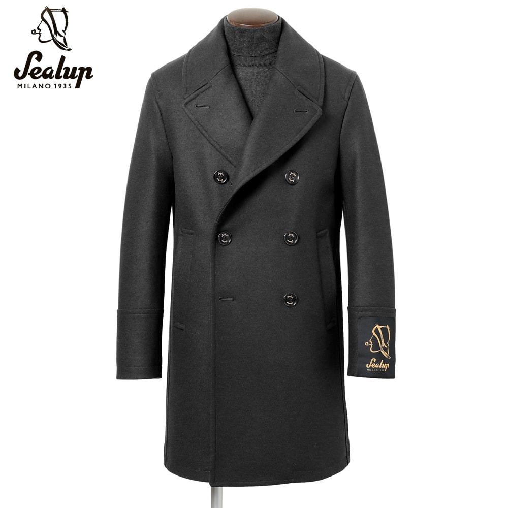 Sealup シーラップ　カシミア 100%ロング Pコート Sealup シーラップカシミア 100%ロング Pコート