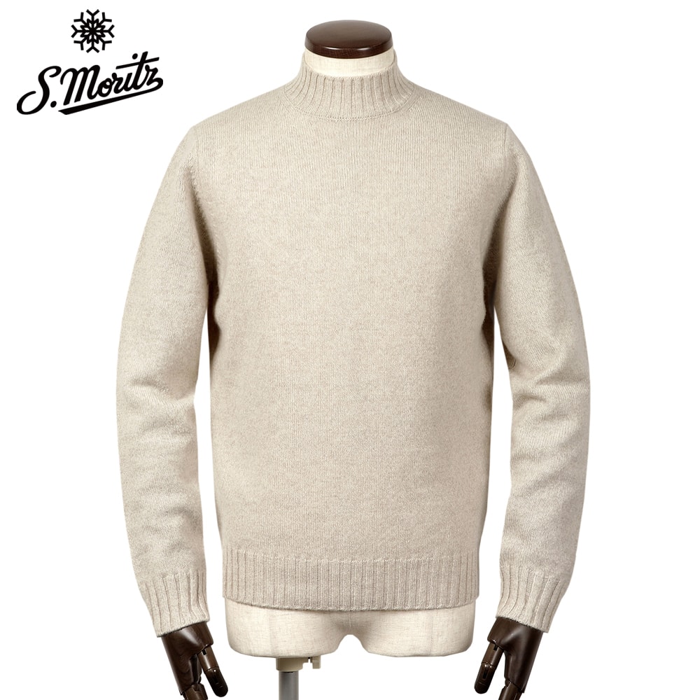 S.Moritz Super120’sウール カシミヤ タートルネックニット48 smz2520301-01.jpg