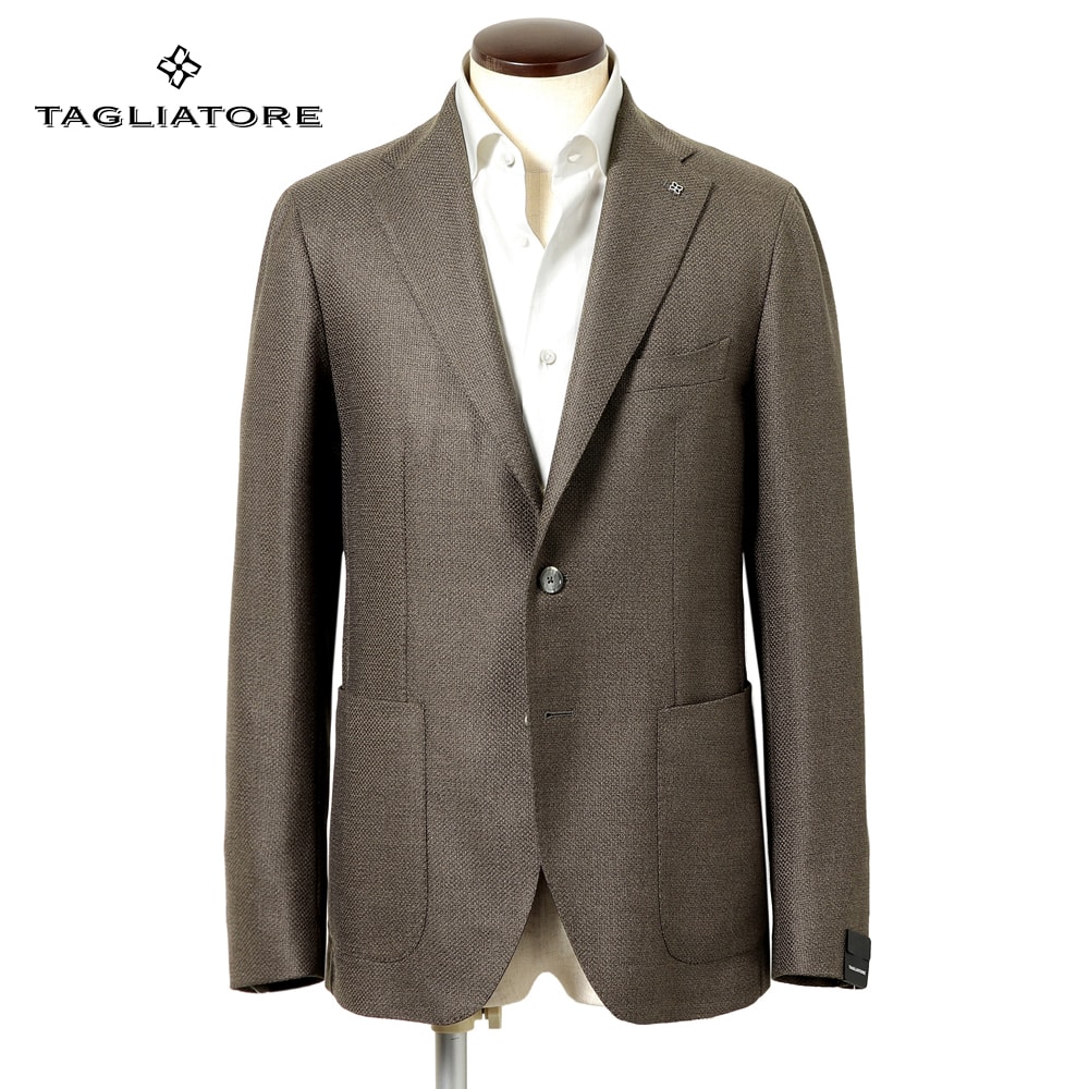 未使用 タリアトーレ イタリア製 O パンチング ジャケット L 茶 楽天市場】タリアトーレ TAGLIATORE ／ 【国内正規品】 ／ 25
