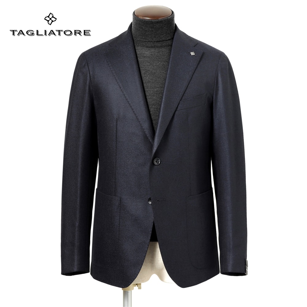 <美品>TAGLIATORE darwin ネイビー ウール ジャケット 50 tgt2520201-01.jpg