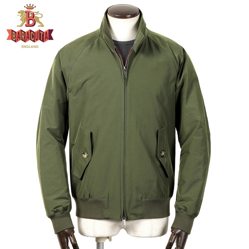 【ポイント10倍】バラクータ BARACUTA ／【国内正規品】／ バラクータクロスオリジナルハリントンジャケット「G9」 （BEECH／バーチ） ／ セール除外品 英国製 イギリス ブルゾン G9ジャケット レギュラーフィット