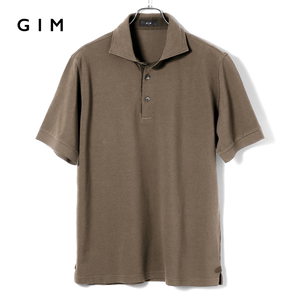 【7月15日迄限定値下げ】Cruciani クルチアーニ50ブラウン ポロ ju1371-green-s2.jpg