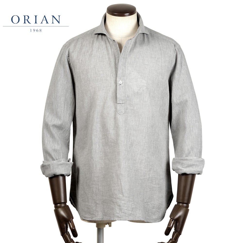 LINEN COTTON スキッパーシャツ／ORIAN（オリアン）｜愛着を持っ