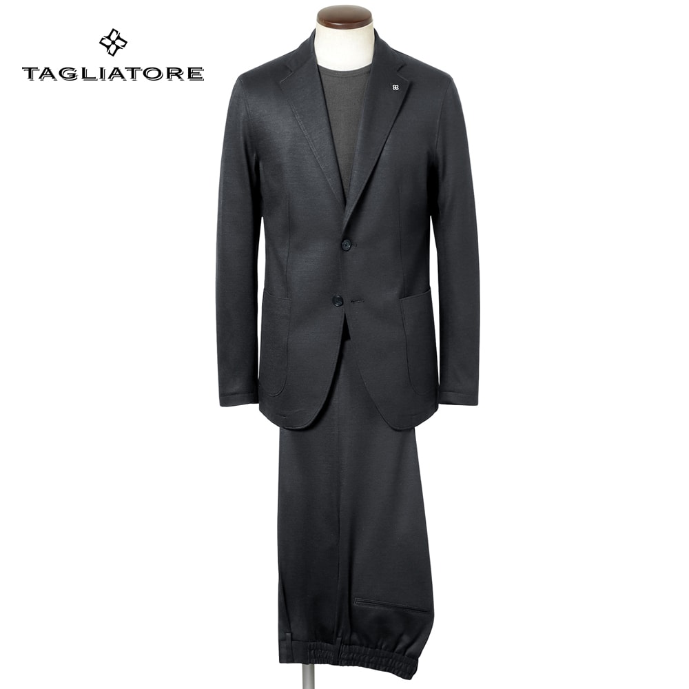 【SALE】タリアトーレ TAGLIATORE ／【国内置き目品】／ 26SS ストレッチウールジャージー2Bセットアップ背広「A-LIGHT」（米国海軍）【ハンガー便選りわける聞き入れる】／ 春夏秋 3時節 メンズ イタリア共和国 商行為 周遊 ドローコードパンツ 無地