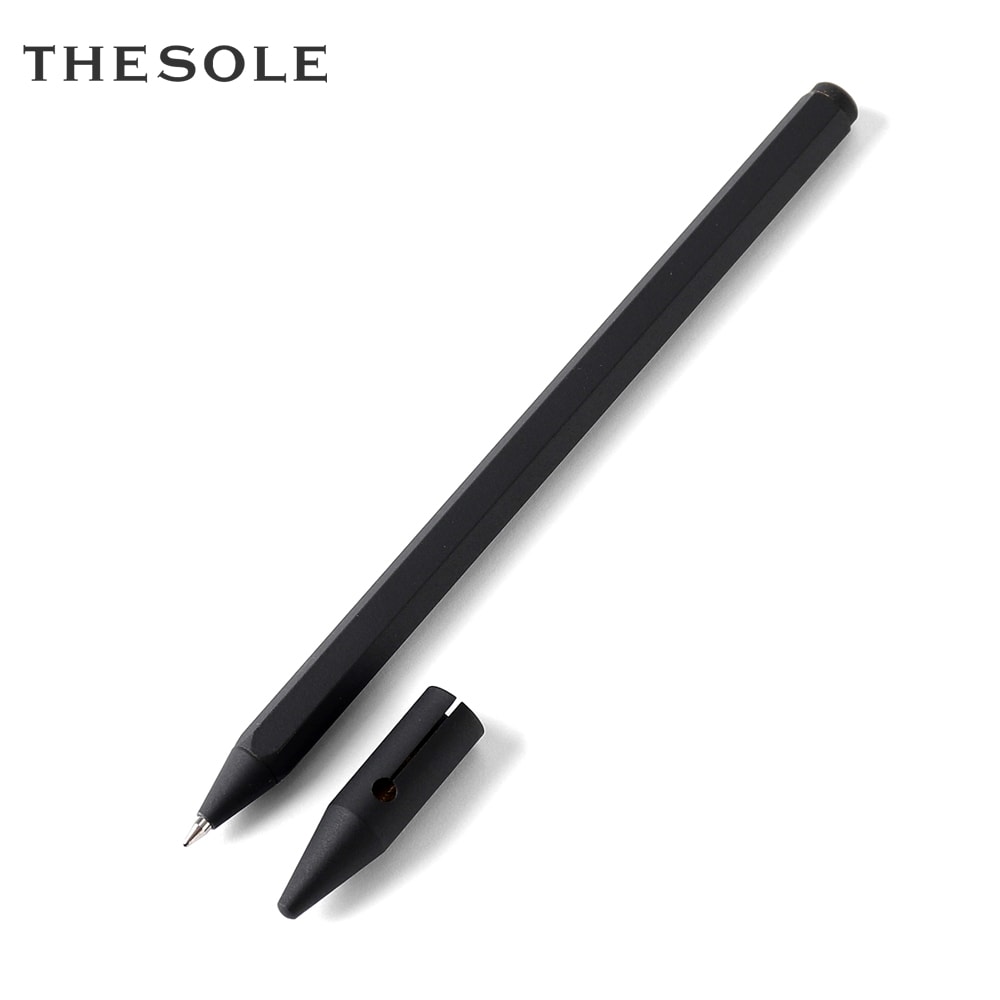 【尖んがり10倍】ザソール THE SOLE ／【国内置き目品】／ 金管楽器削り出しボールペン「PENNA」（つや消し黒いこと）【ラッピング相応う】／ 大売り出しとり捨てる品 日本製 文具 文房具 差し上げ物 差し上げ物 差し上げ物