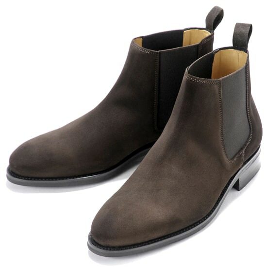 バーウィック サイドゴア スエードサイドゴアブーツ 351 173 ダークブラウン メンズ ブランド サイドゴア 靴 メンズブーツ Berwick1707 靴 ブーツ サイドコアブーツ スエード ダイナイトソール ビジネス スエードブーツ 粋な着こなし 店