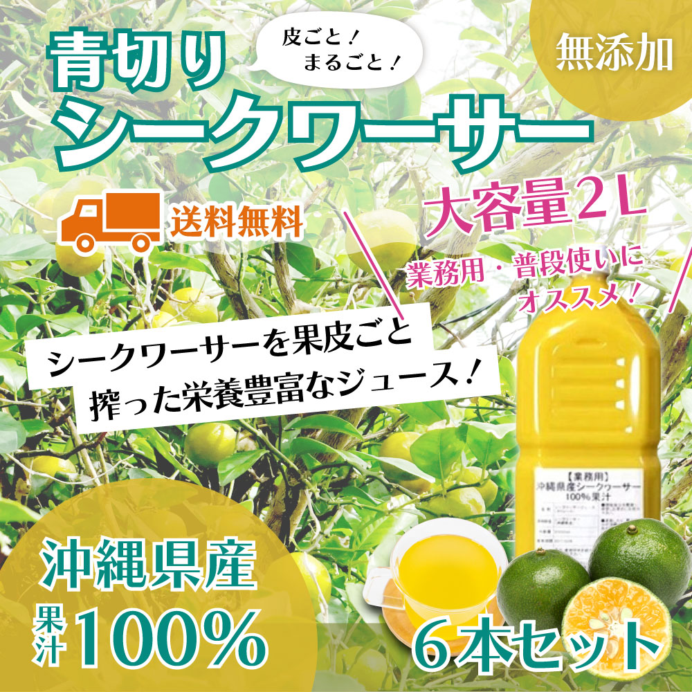 高質で安価 ノビレチン シークヮーサー 送料無料 青切り 原液 2L×3本 ソフト