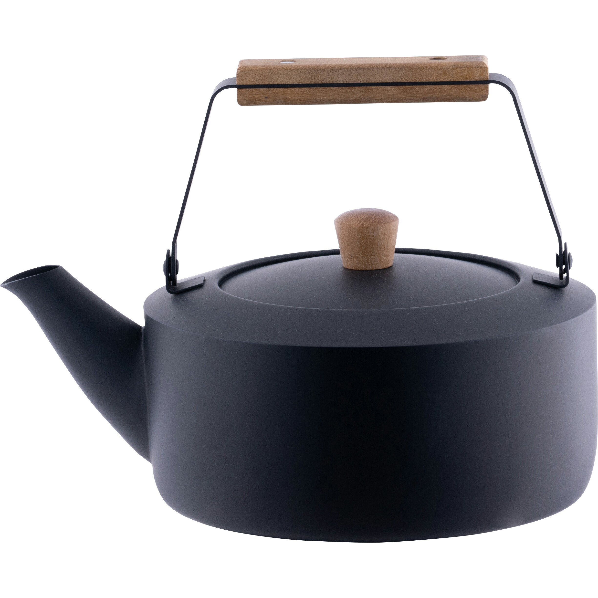 送料無料 宮崎製作所 茶き くろいろケトル 大 2.0L 黒 IH対応 CHA-12 Miyaco HNM|イキトセレクト 店