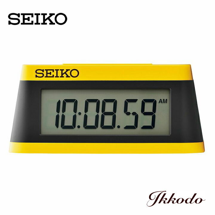 セイコー SEIKO ミニスポーツタイマークロック 正規品 SQ818Y 送料無料