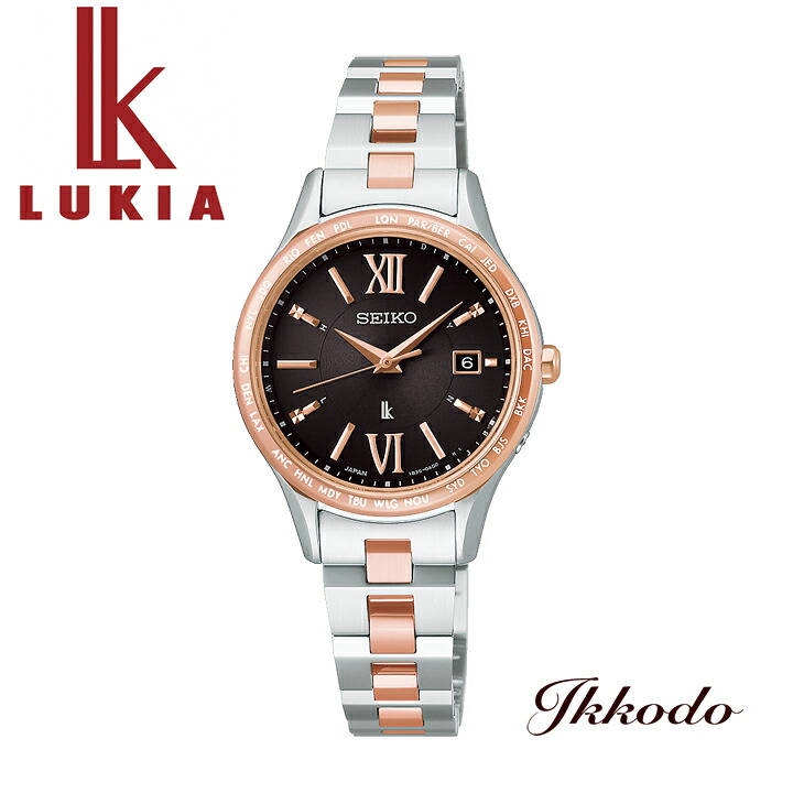 SEIKO セイコー LUKIA ルキア Essential Collection ソーラー電波 10気圧防水 27.5mm レディース腕時計 日本国内正規品 SSVV090|城下町松本の時計店 一光堂