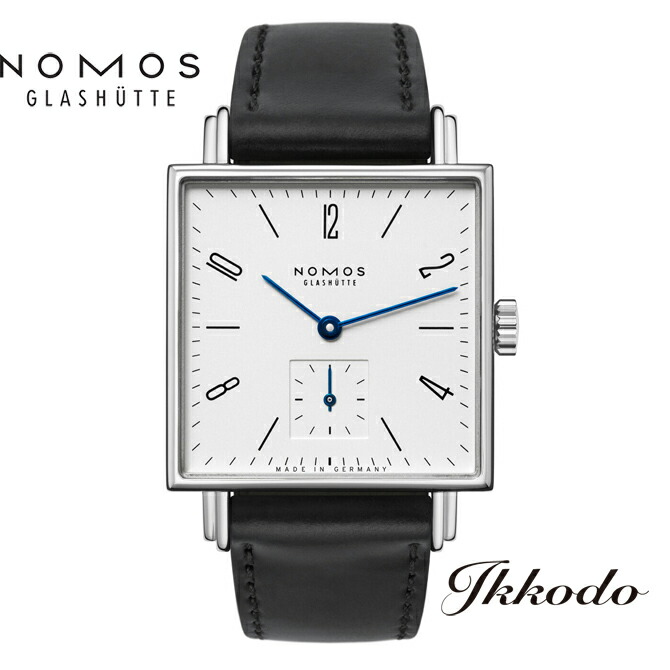 【ご購入特典ノモス純正ディプロインバックルプレゼント】NOMOS ノモス テトラ TETRA 29.5ミリ 手巻き コードヴァンストラップ ドイツ製 日本国内正規品 2年保証 腕時計 TT1A1W2L