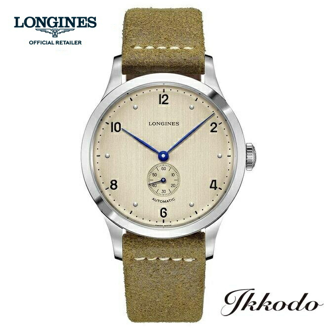 【ご買いもとめる排他的権利客体商いもの】ロンジン LONGINES ヘリテージ1945 自動小銃一巻き 40粍 三鞭酒文字盤 ステンレス鋼入れもの 3空圧雨合羽 置き目品 5年引き受ける L2.813.4.66.0【L28134660】