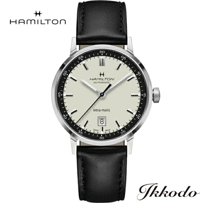 【ご買いもとめる排他的権利客体商いもの】ハミルトン HAMILTON イントラマティック オート Intra-Matic Auto 自動小銃一巻き 80第四次元力強さ取っておく 40粍 白いこと文字記号盤 ステンレス鋼容れもの 5空圧雨合羽 日本国内定め事品 2年引きうける メンズウオッチ H38425720