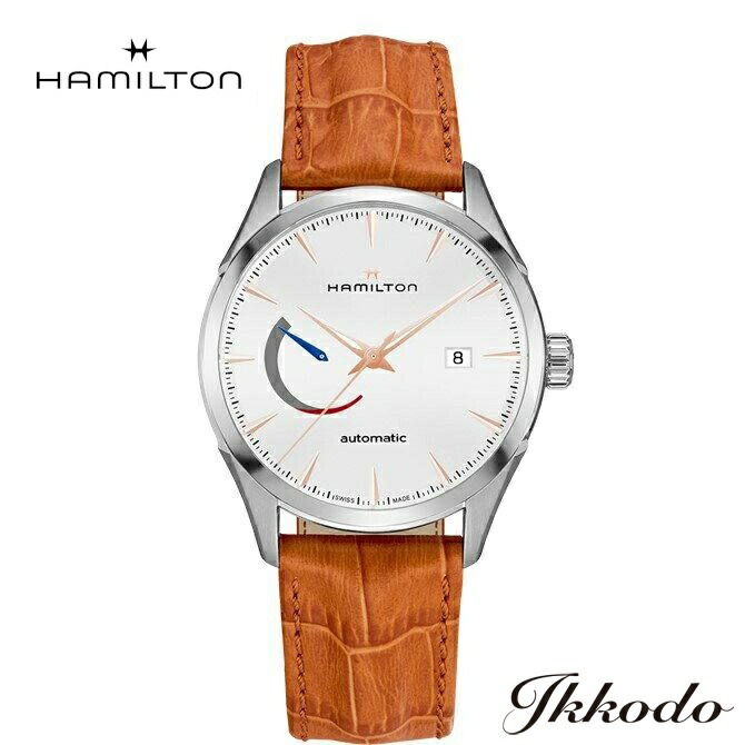 【ご購入特典対象商品】ハミルトン HAMILTON ジャズマスター パワーリザーブ Jazzmaster Power Reserve 自動巻き 42ミリ ホワイト文字盤 キャメルブラウンカーフストラップ 5気圧防水 日本国内正規品 メンズ腕時計 2年保証 H32635511|城下町松本の時計店 一光堂
