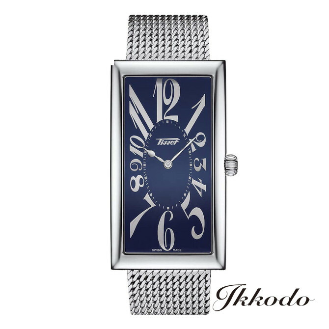 TISSOT　ヘリテージ　バナナウォッチ blue.jpg