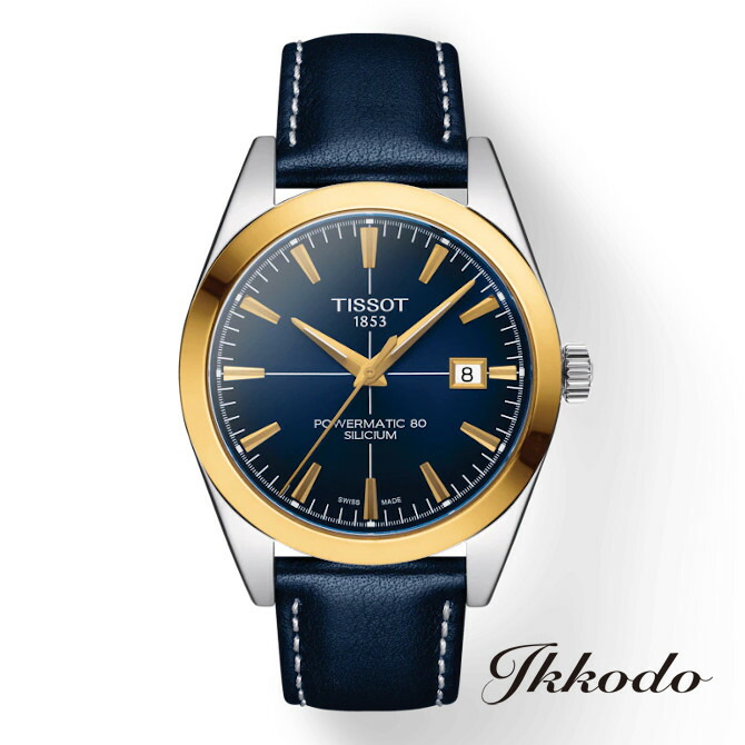 【ご買いもとめる排他的権利客体商いもの】TISSOT ティソ T-GOLD 士君子 GENTLEMAN 自動小銃一巻き パワーマティック80 18K黄色ゴールド 40粍 5空圧雨合羽 日本国内定まり品 2年言いはなつ メンズウオッチ T927.407.46.041.01 【T9274074604101】貨物輸送無料