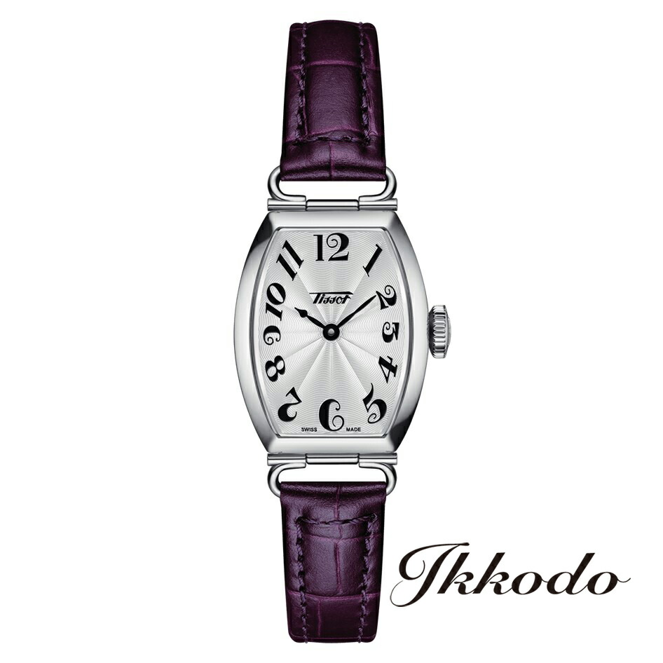 【ご購入特典対象商品】ティソ TISSOT ヘリテージ ポルト スモール レディ クォーツ HERITAGE PORTO シルバー文字盤 30.1×22mm 3気圧防水 正規品 2年保証 腕時計 T128.109.16.032.00【T1281091603200】