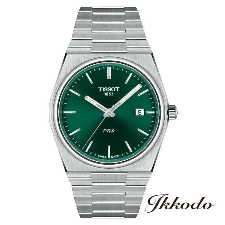 【ご購入特典対象商品】TISSOT ティソ T-CLASSIC PRX クォーツ 40mm 10気圧防水 メンズ腕時計 正規品 2年間メーカー保証 T137.410.11.091.00 T1374101109100｜城下町松本の時計店　一光堂