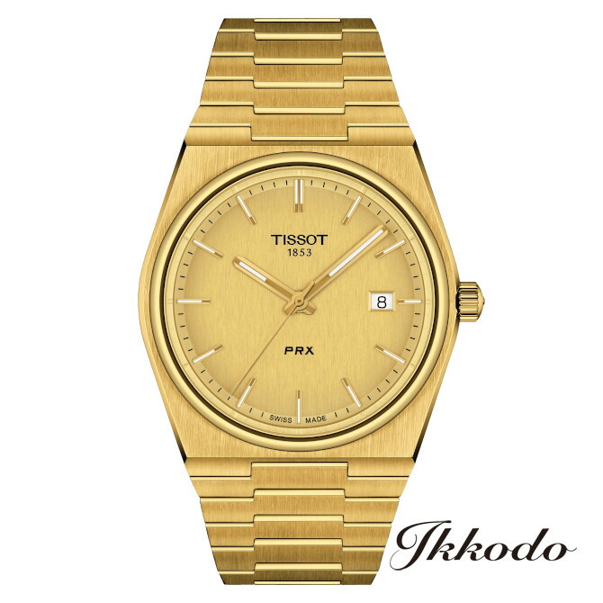 【ご購入特典対象商品】TISSOT ティソ T-CLASSIC PRX クォーツ 40mm 10気圧防水 メンズ腕時計 正規品 2年間メーカー保証 T137.410.33.021.00 T1374103302100 52,800円