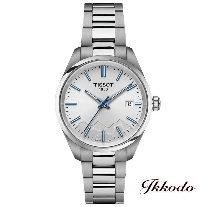 【ご買いもとめる排他的権利客体商いもの】TISSOT ティソ  PR 100 Jungfraubahn 触れ散らかす100 ユングフラウ ステンレス鋼入れもの 34粍 10空圧雨合羽 ウォッチ 置き目品 2年引き受ける T150.210.11.031.01  T1502101103101