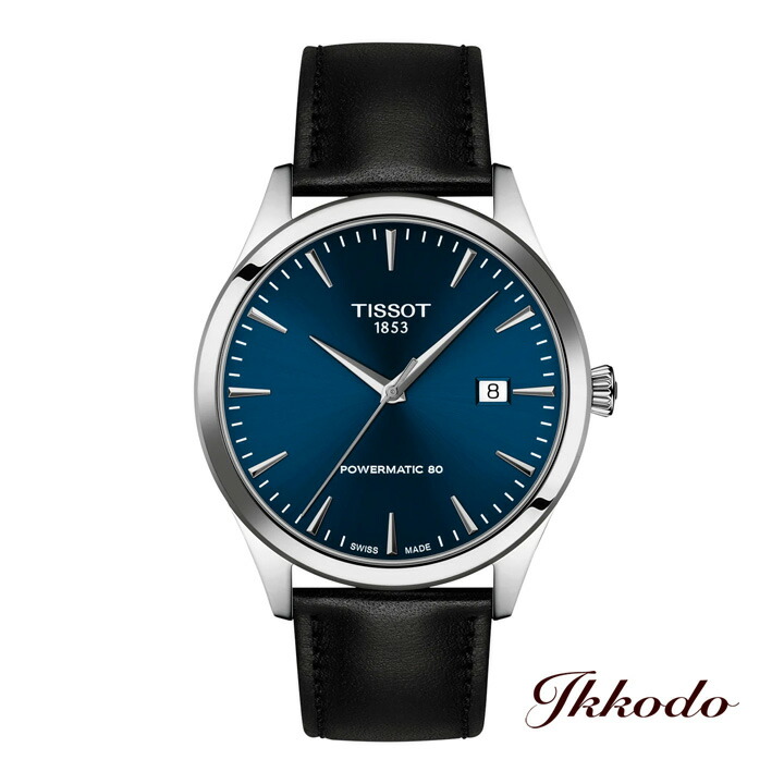 【ご購入特典対象商品】TISSOT ティソ クラシック ドリーム 40mm パワーマティック80 自動巻き 5気圧防水 正規品 腕時計 2年間メーカー保証 T158.407.16.041.00 T1584071604100