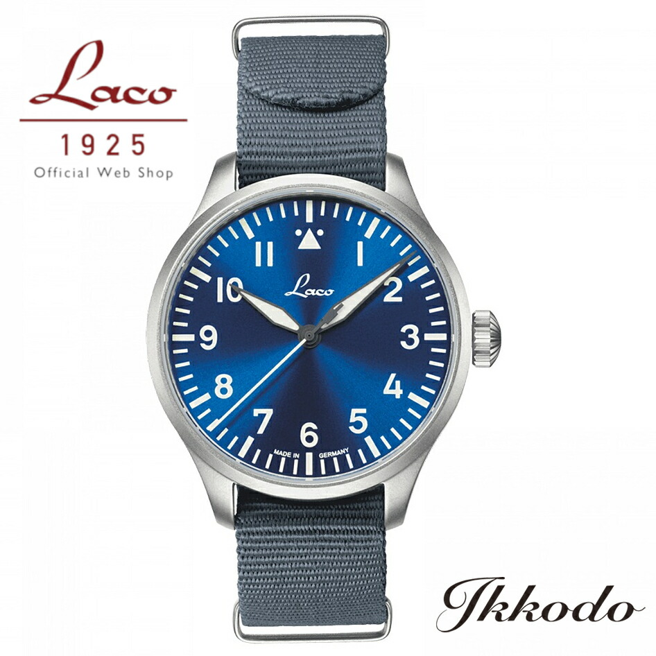 【新品】ラコ Laco 862100 Augsburg42 アウクスブルク42 楽天市場】ラコ 腕時計 Laco Pilot Augsburg42 Blaue Stunde