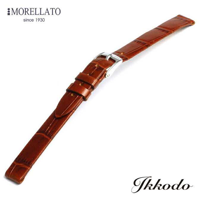 ポイント15倍！ モレラートMORELLATO時計ベルト CLASSICO 1930 THIN ALLIGATORE カーフ D 286 0656 送料無料！！ 4,620円