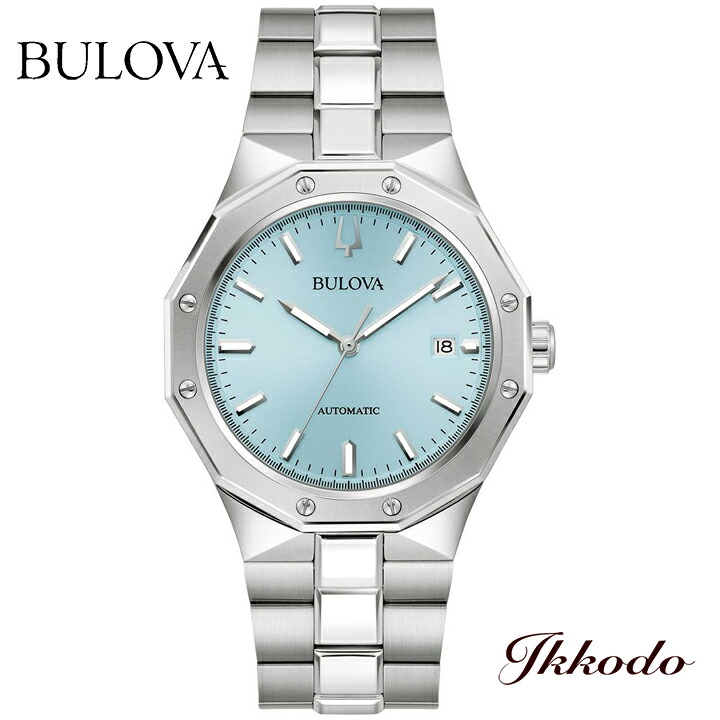 ブローバ BULOVA クラシック 自動巻き 40ミリ ステンレスケース 10気圧防水 正規品 3年保証 96B462｜城下町松本の時計店　一光堂