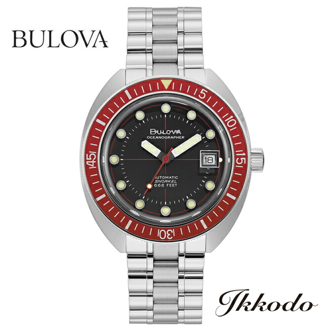 楽天市場】ケース直径41ミリの復刻BULOVA ブローバ Oceanographer オ