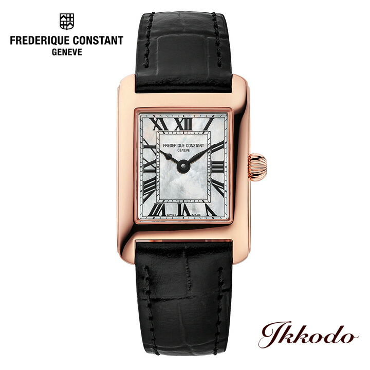 フレデリック・変わらない フレデリック変わらない FREDERIQUE CONSTANT クラシックカレ 日本押さえるひな形 レディースウオッチ スイス連邦製 石英 MOP文字記号盤 23mm×21粍 定め事品 2年引きうける FC-200MPW1C4 FC200MPW1C4