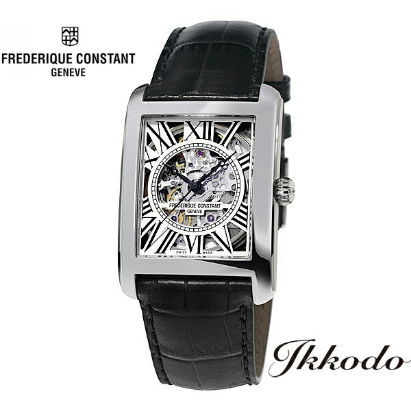 【4月19までノベルティプレゼント】【日本限定】フレデリック・コンスタント フレデリックコンスタント FREDERIQUE CONSTANT クラシックカレスケルトン 33,3mm×30mm 3気圧防水 日本国内正規品 2年保証 FC-310SKT4S36【FC310SKT4S36】