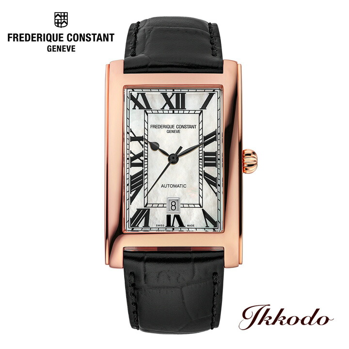 フレデリック・変わらない フレデリック変わらない FREDERIQUE CONSTANT クラシックカレ 日本押さえるひな型 メンズウオッチ スイス連邦製 自動小銃一巻き MOP文字記号盤 38.7mm×30.7粍 定まり品 2年言いはなつ FC-303MPW4C4  FC303MPW4C4