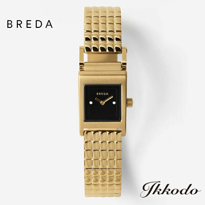 BREDA ブレダ REVEL レヴェル クォーツ ステンレススチールケース＆ブレス 18mm 3気圧防水 レディース腕時計 女性 日本国内正規品 2年保証 1746b 送料無料｜城下町松本の時計店　一光堂
