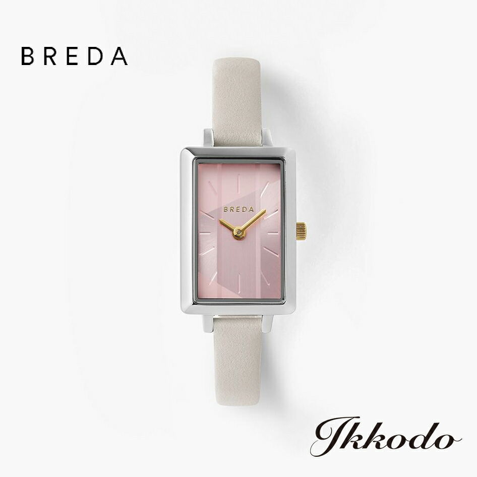 [HARIO Lampwork Factory Collaboration] [Limited Quantity Model] [Accessories Included] BREDA Breda EVA Quartz Stainless Steel Case & Leather Band 19mm 3 ATM Waterproof Ladies Watch Women's Watch, Genuine in Japan, 2 Year Warranty, 1738h-hh [1738hhh]